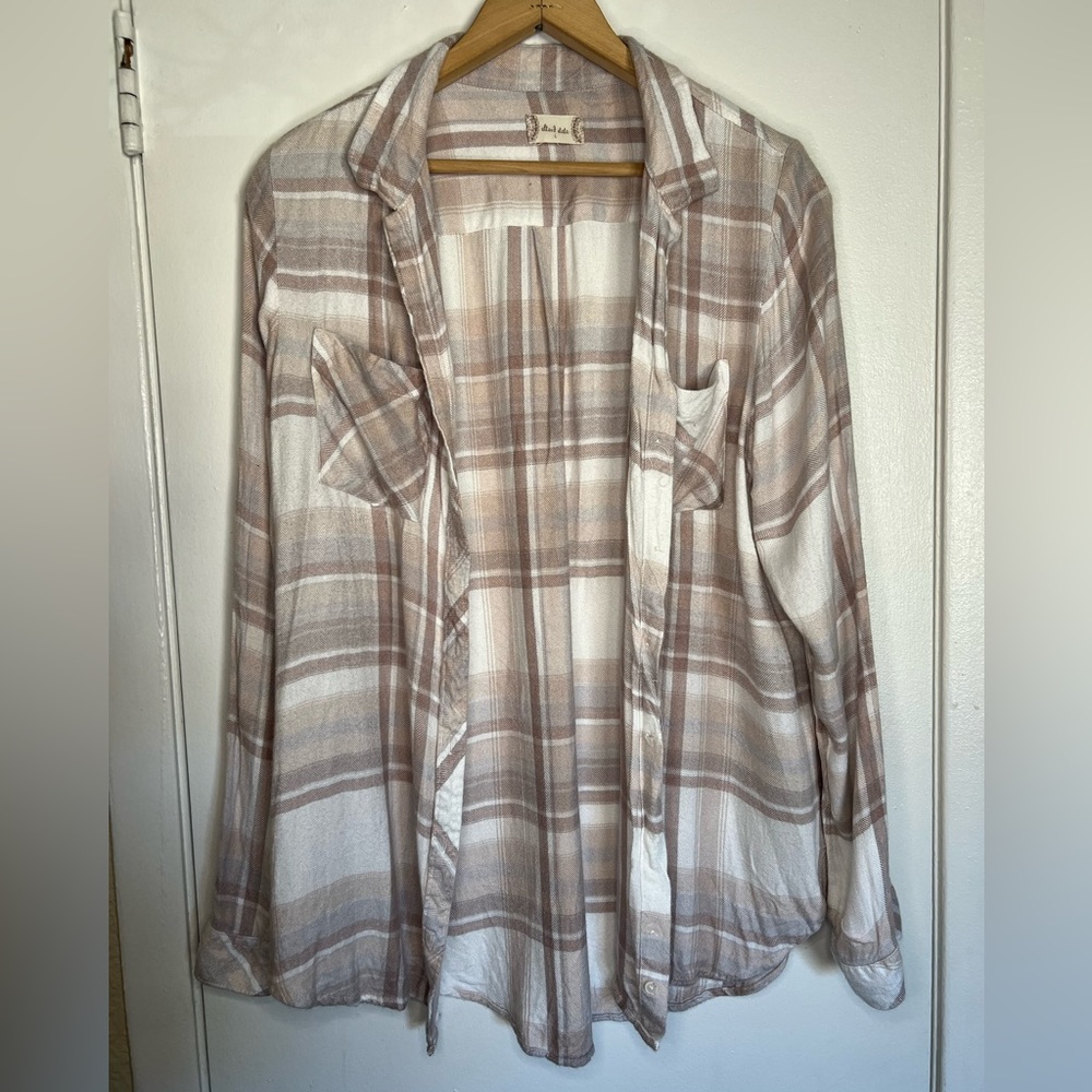 Altar’d State Plaid Shirt size M